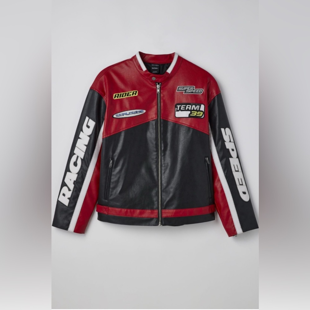 UO iets frans…Red Motocross Racing Jacket